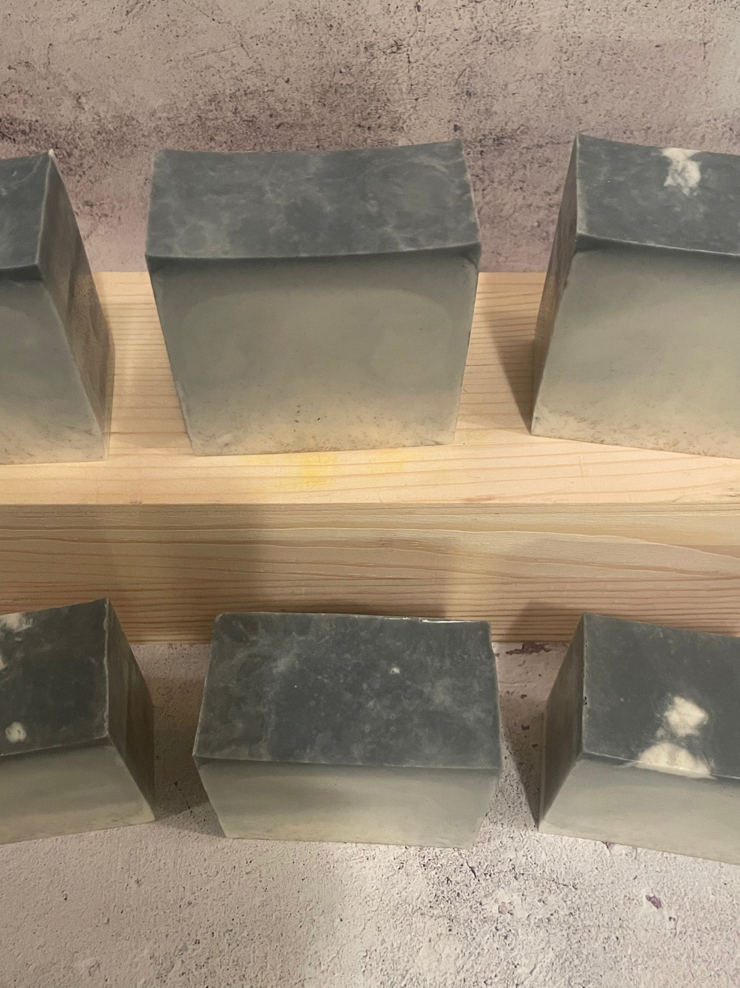 Heavenly Charcoal Detox Oatmeal Honey Swirl Soap (Face & Body)