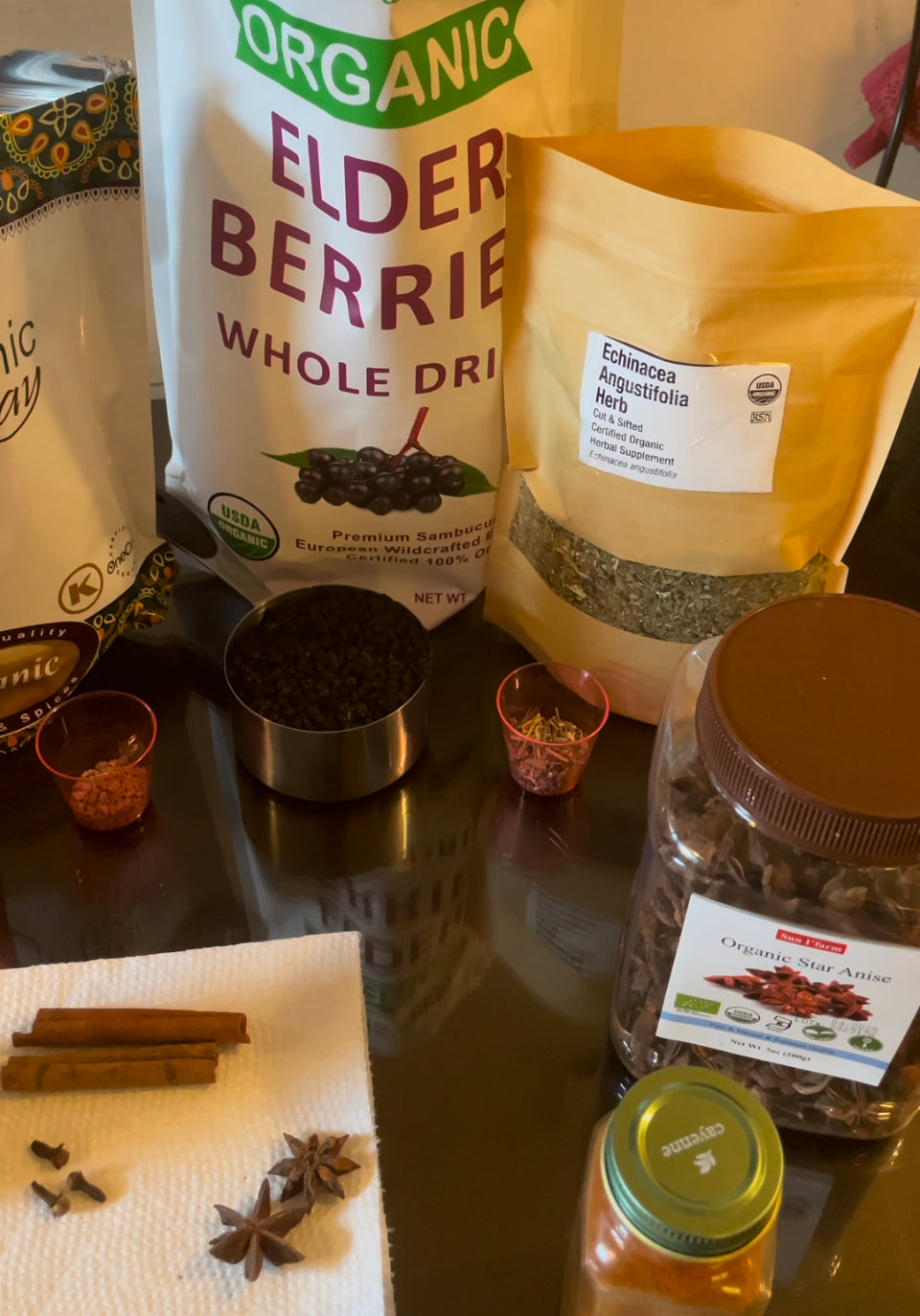 Organic Elderberry Syrup Kits