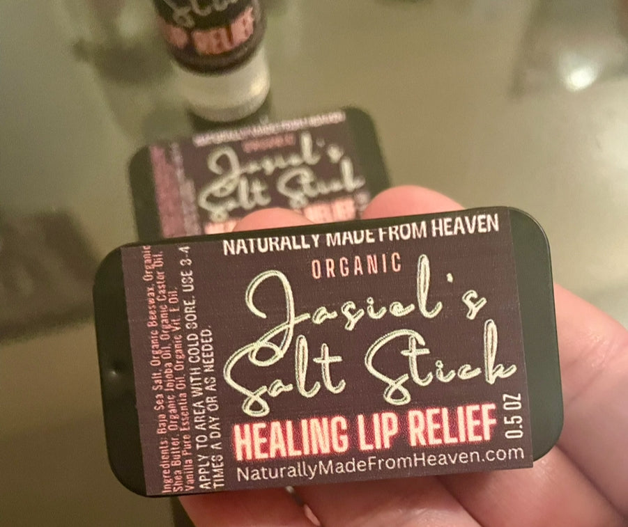 Jasiel’s Salt Stick Healing Lip Relief (0.5 0Z)