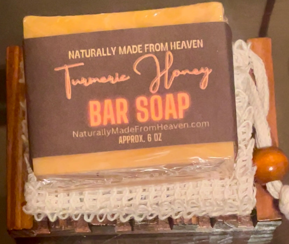 Honey Turmeric Brightening Face & Body Soap