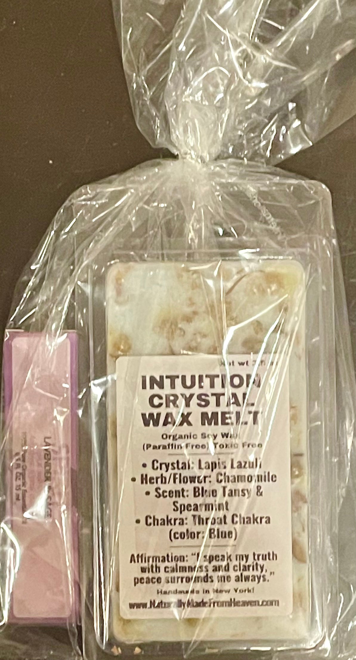 Crystal Infused Essential Oil Roller Bottle/Wax Melts Gift Set