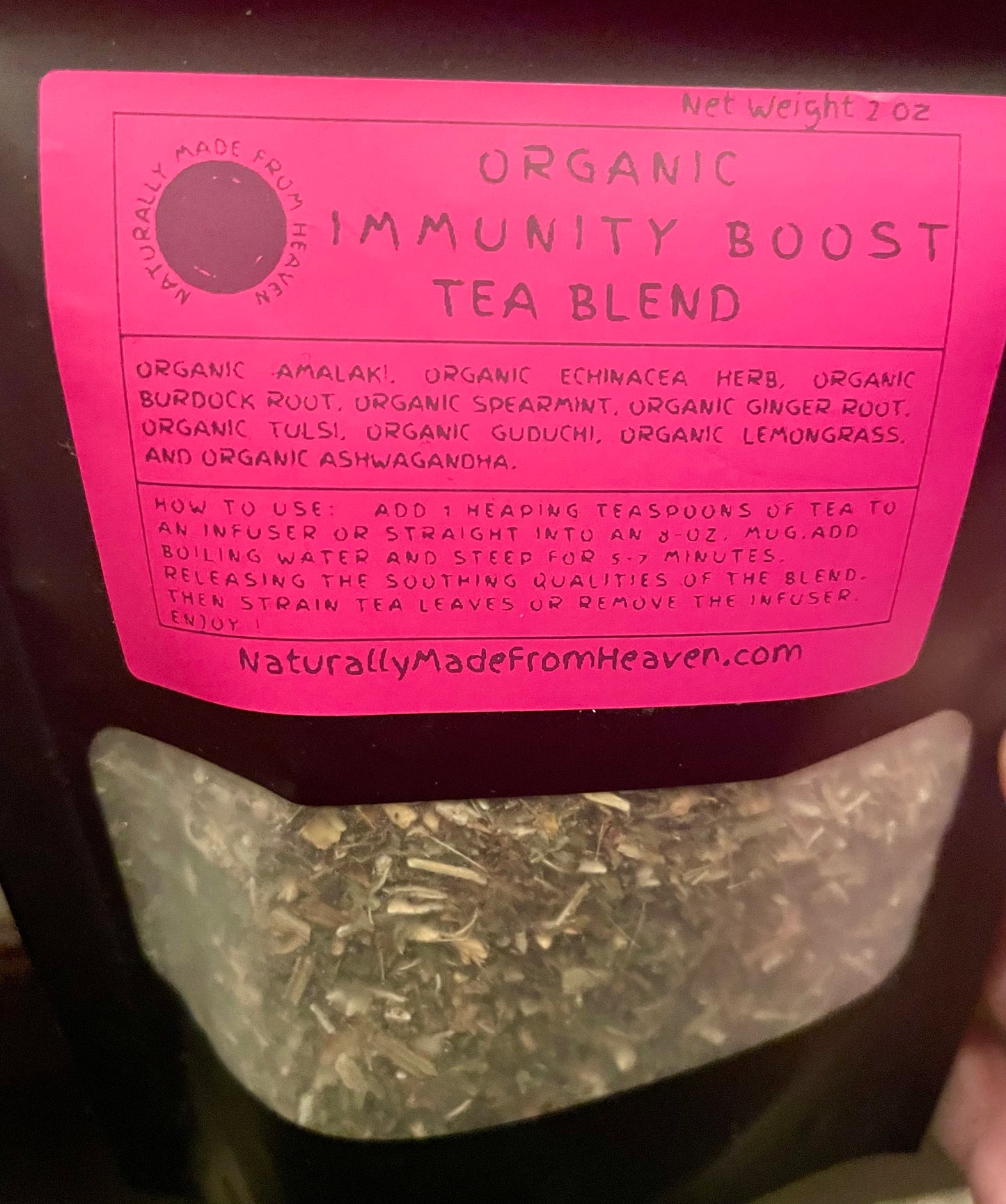 Immunity Boost Organic Tea Blend (Loose - Leaf)