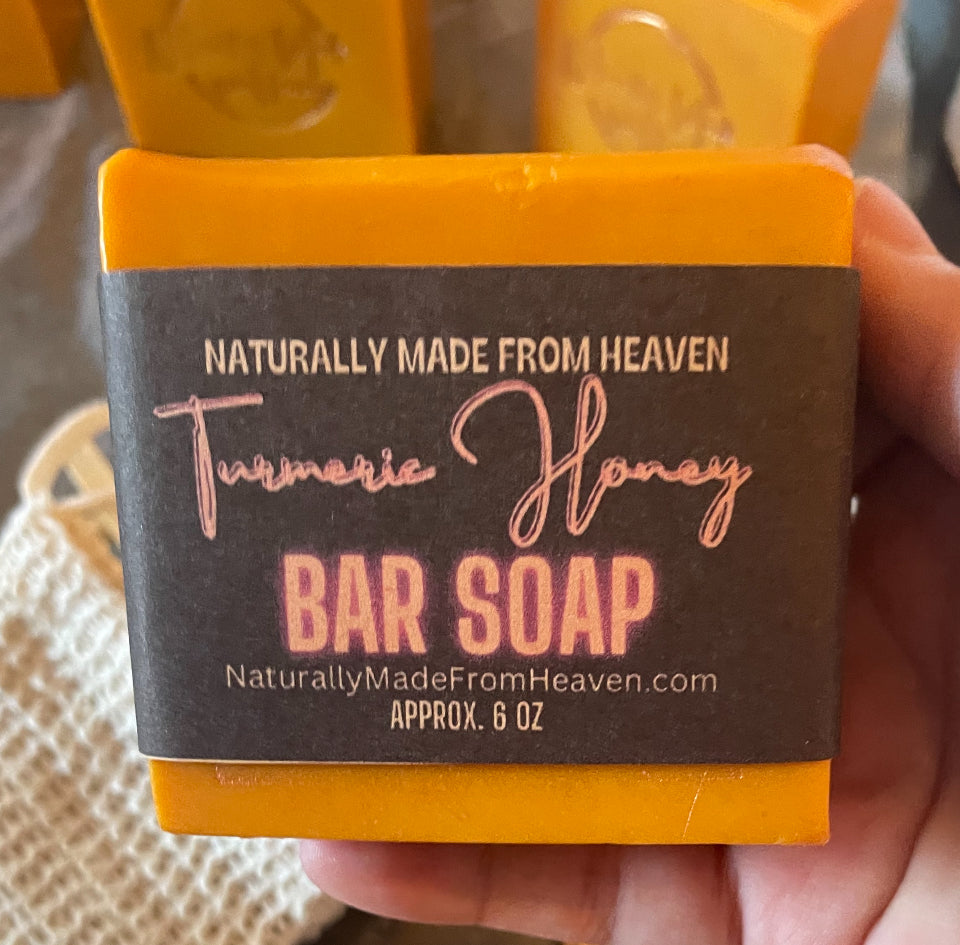 Honey Turmeric Brightening Face & Body Soap