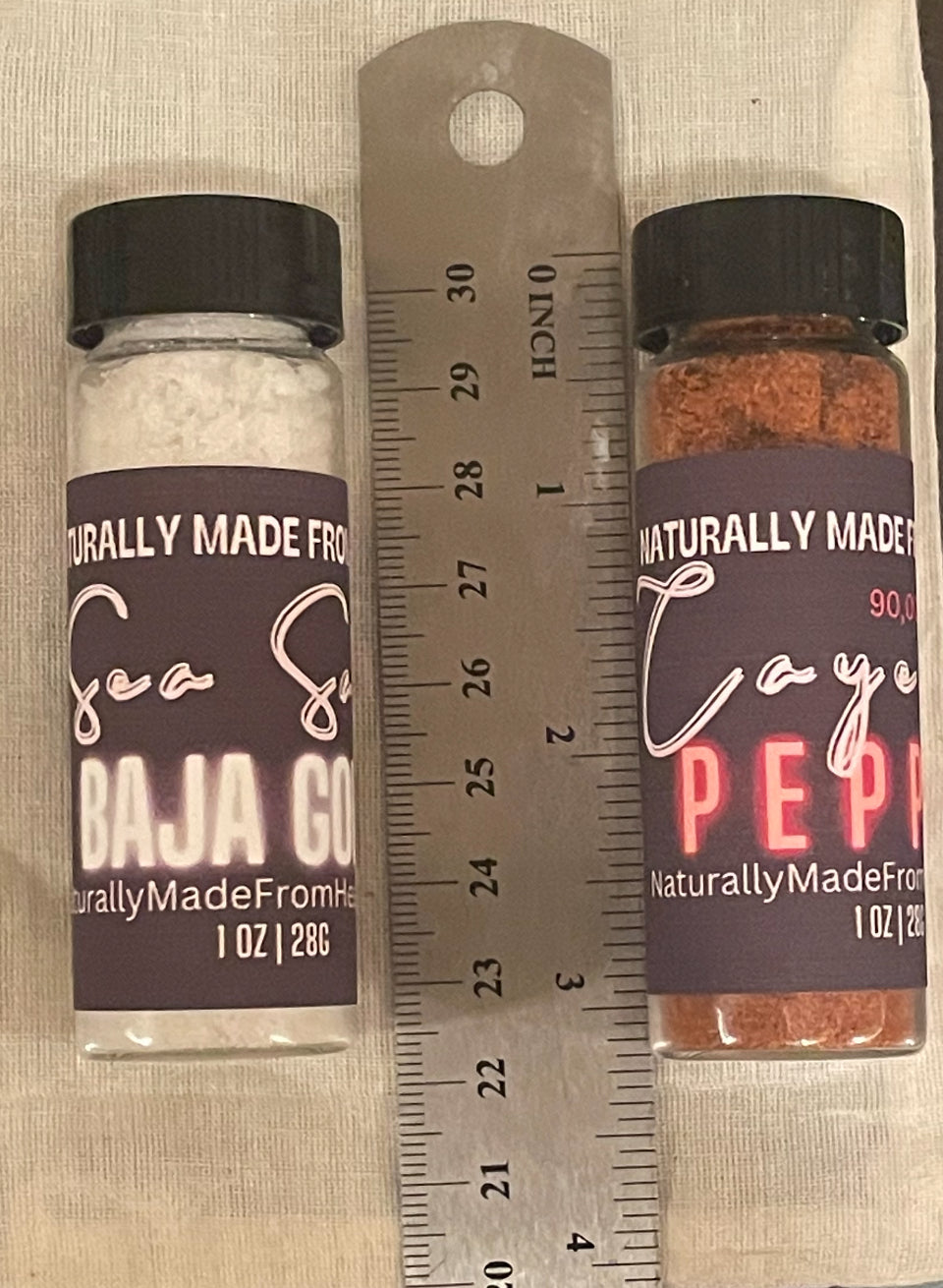 Salt & Cayenne Pepper Powerhouse Travel Duo Set