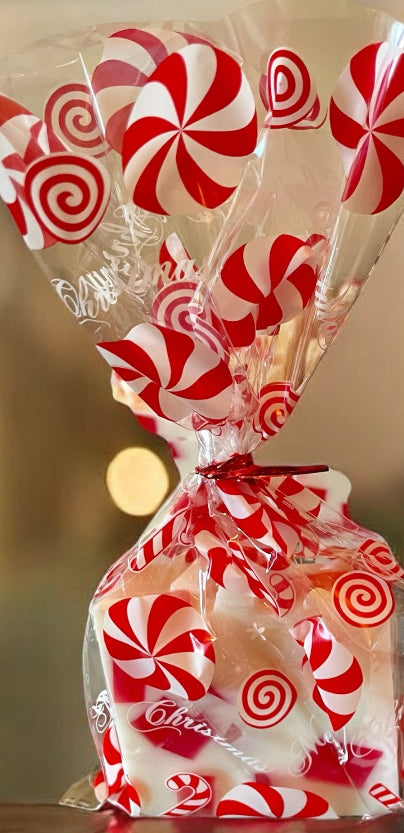 Candy Cane Soap Bar