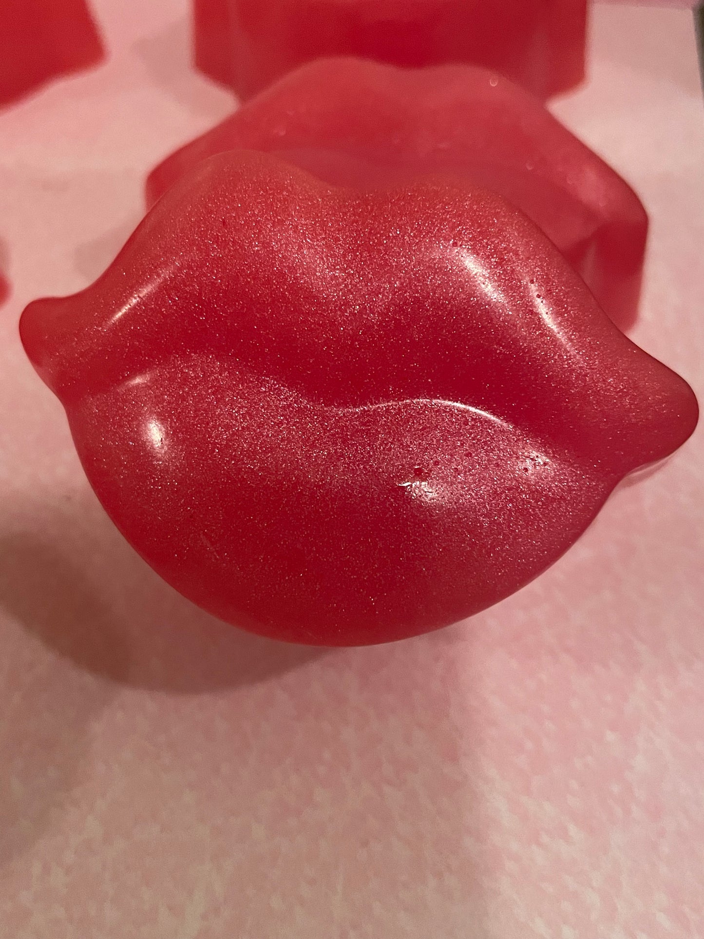 Red Hot Lips Shea Butter Soap