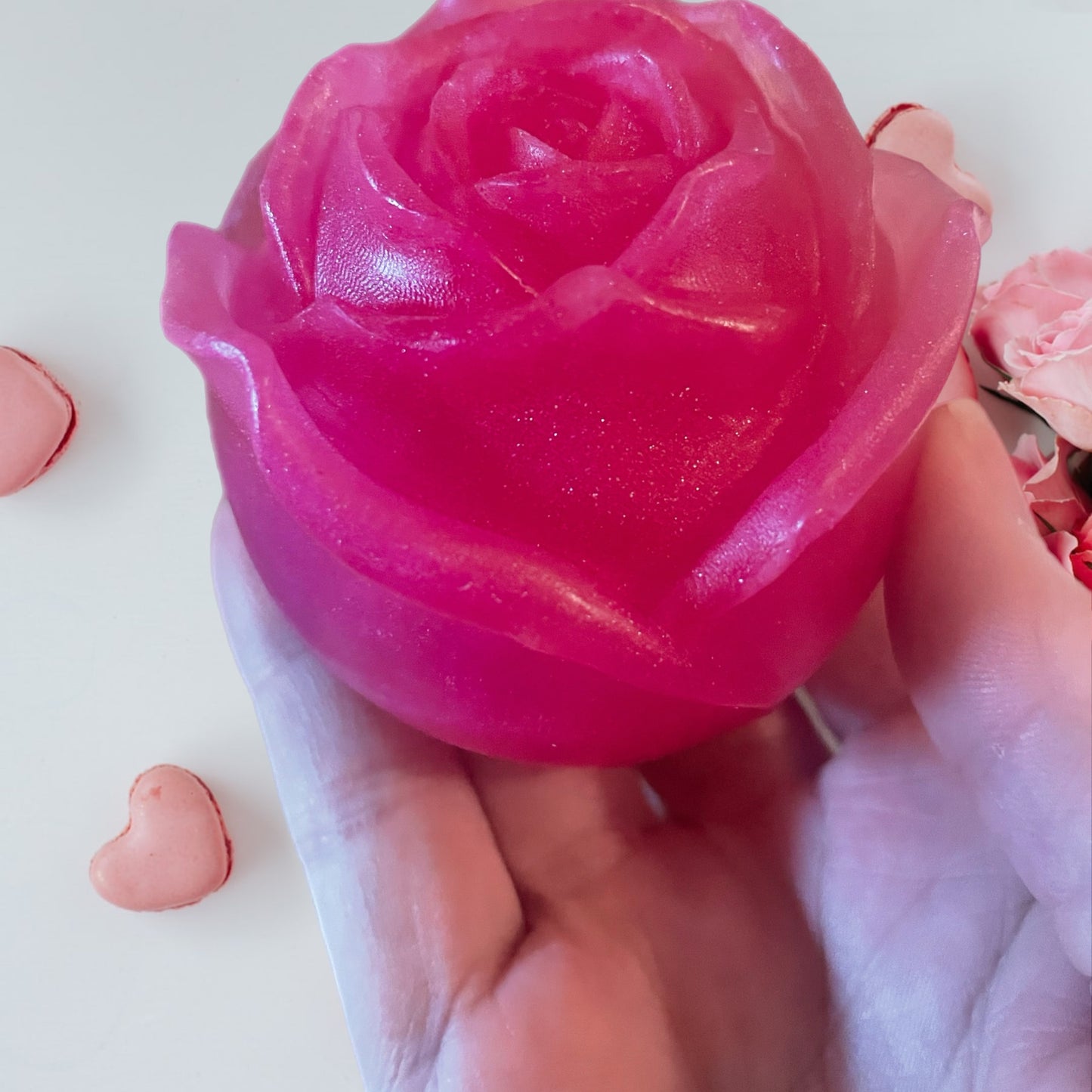 Eternal Bloom Rose Shaped Aloe Vera Soap