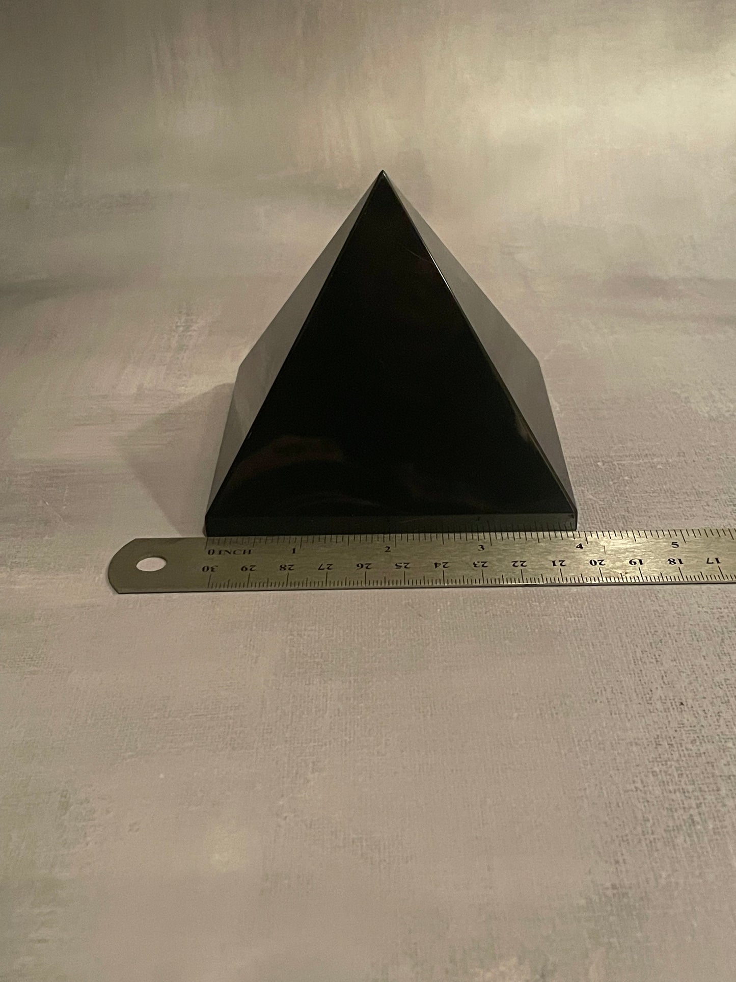 XL Black Obsidian Pyramid (EMF PROTECTION)