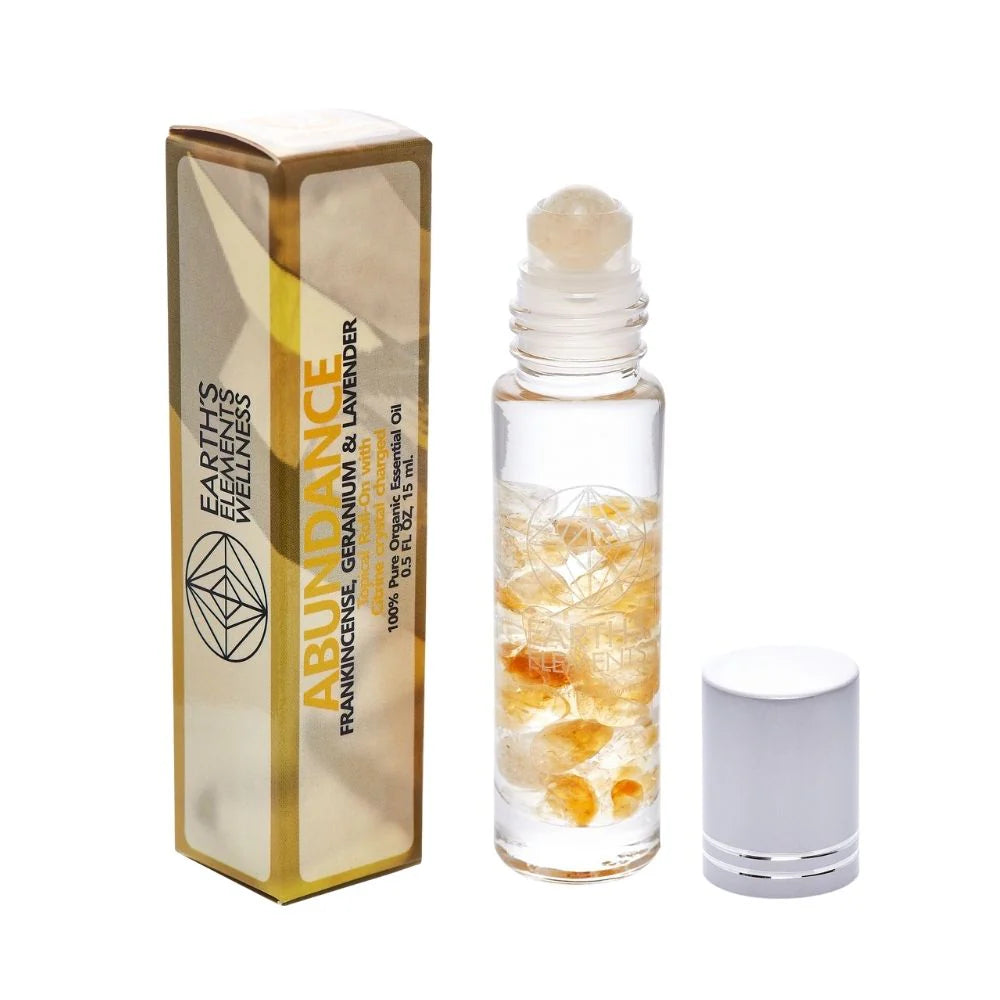 Abundance Organic Roll-On (Crystal Infused)