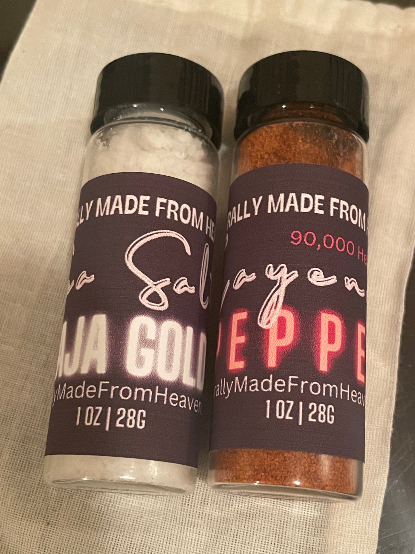 Salt & Cayenne Pepper Powerhouse Travel Duo Set