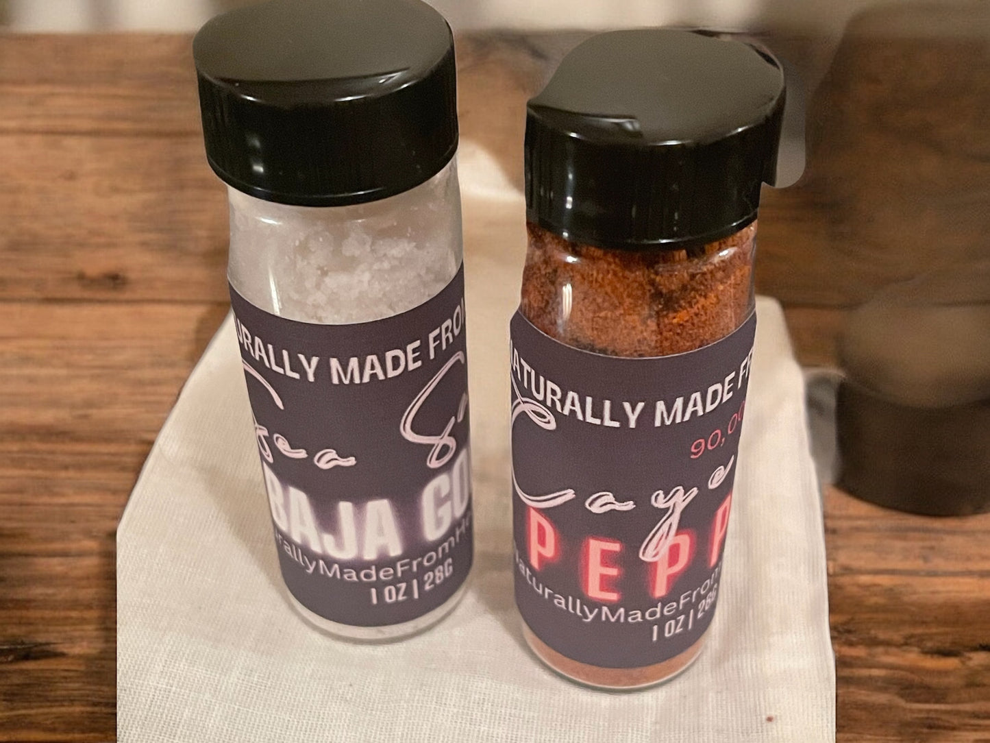 Salt & Cayenne Pepper Powerhouse Travel Duo Set