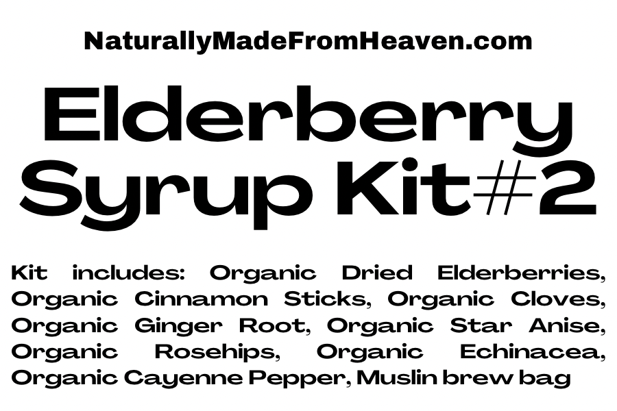 Organic Elderberry Syrup Kits