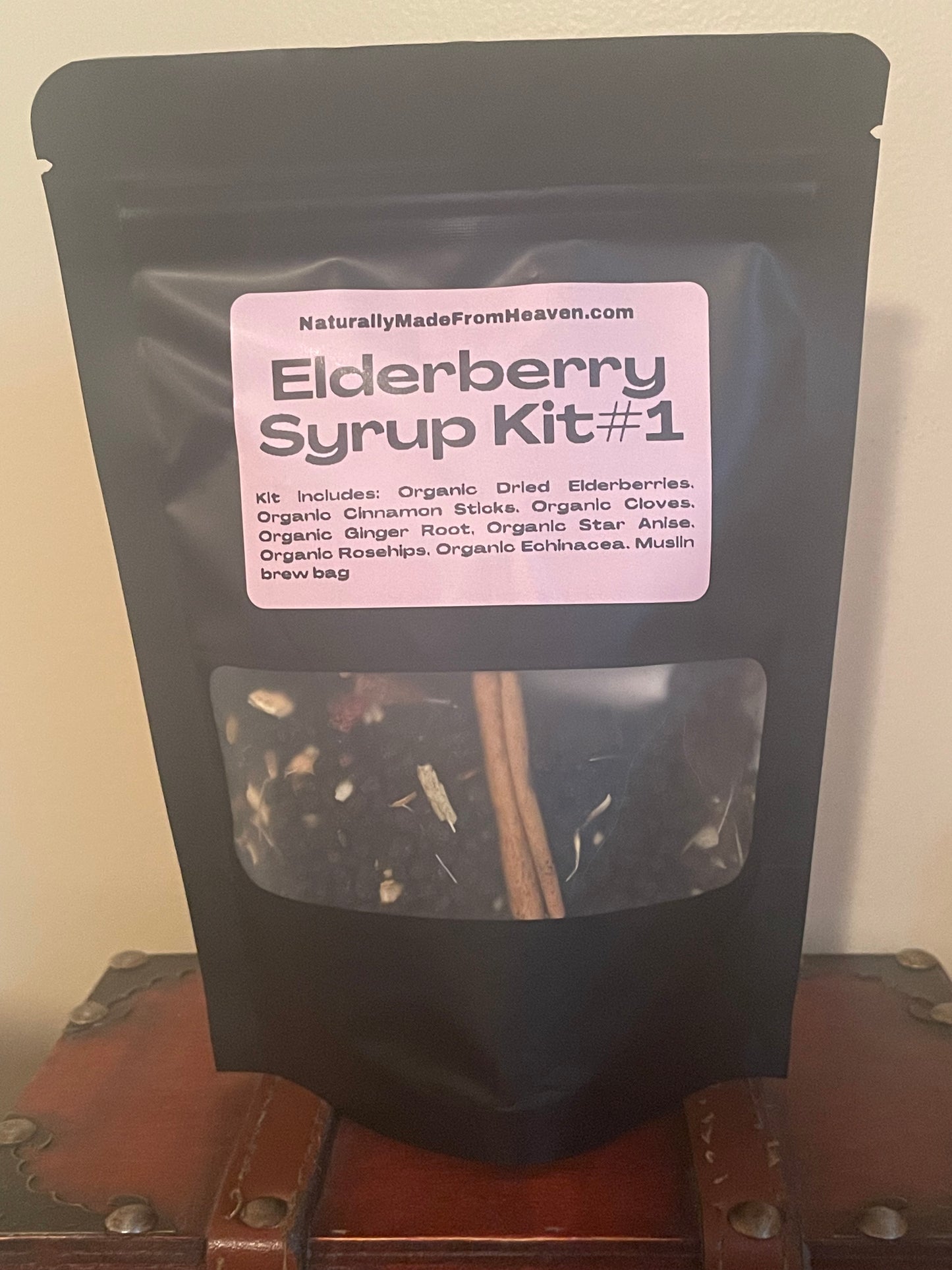 Organic Elderberry Syrup Kits