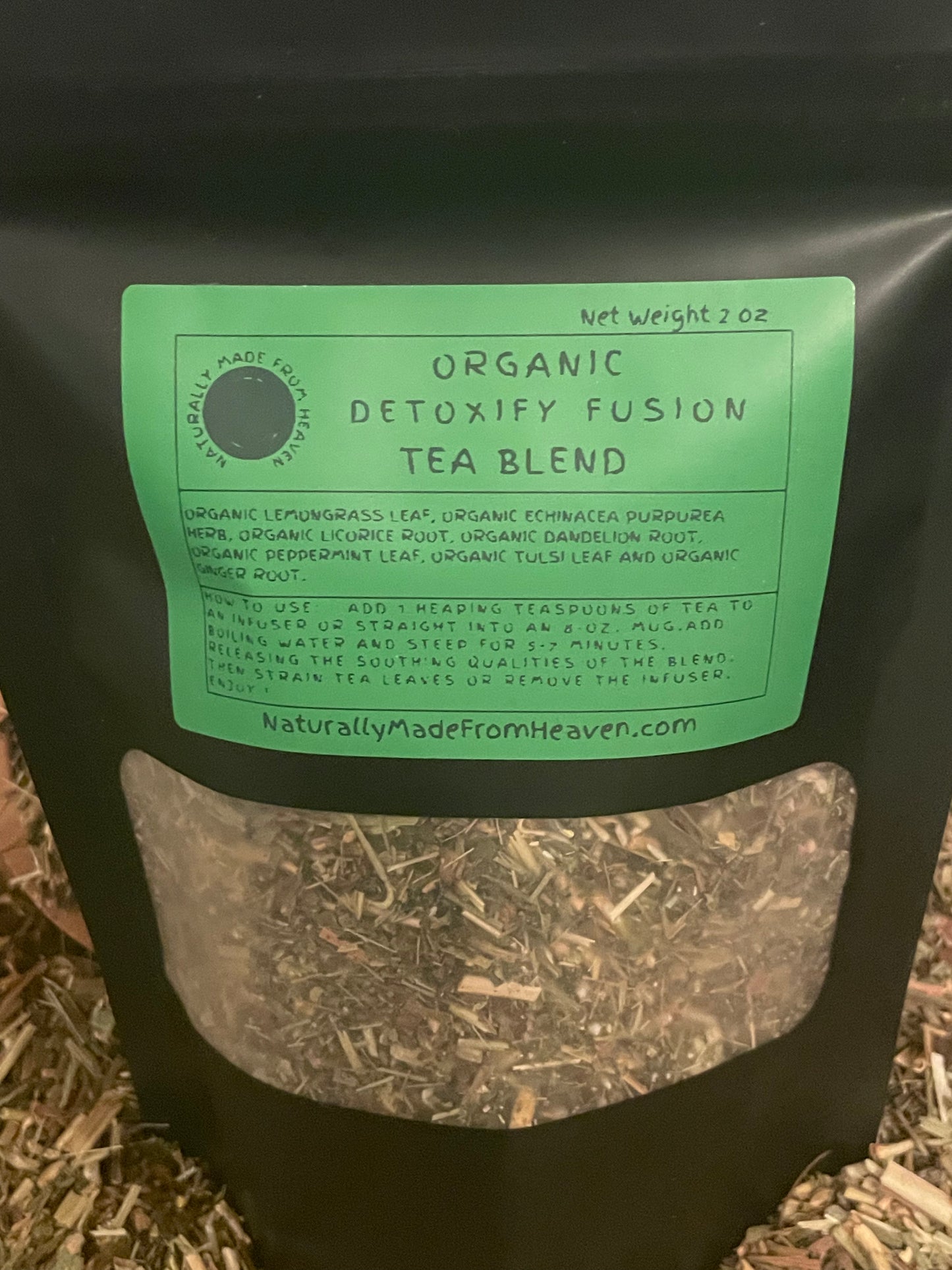 Detoxify Fusion Blend Organic Tea (Loose-Leaf)