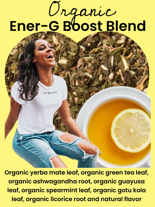 Ener-G Boost Blend Organic Tea (Loose -Leaf)