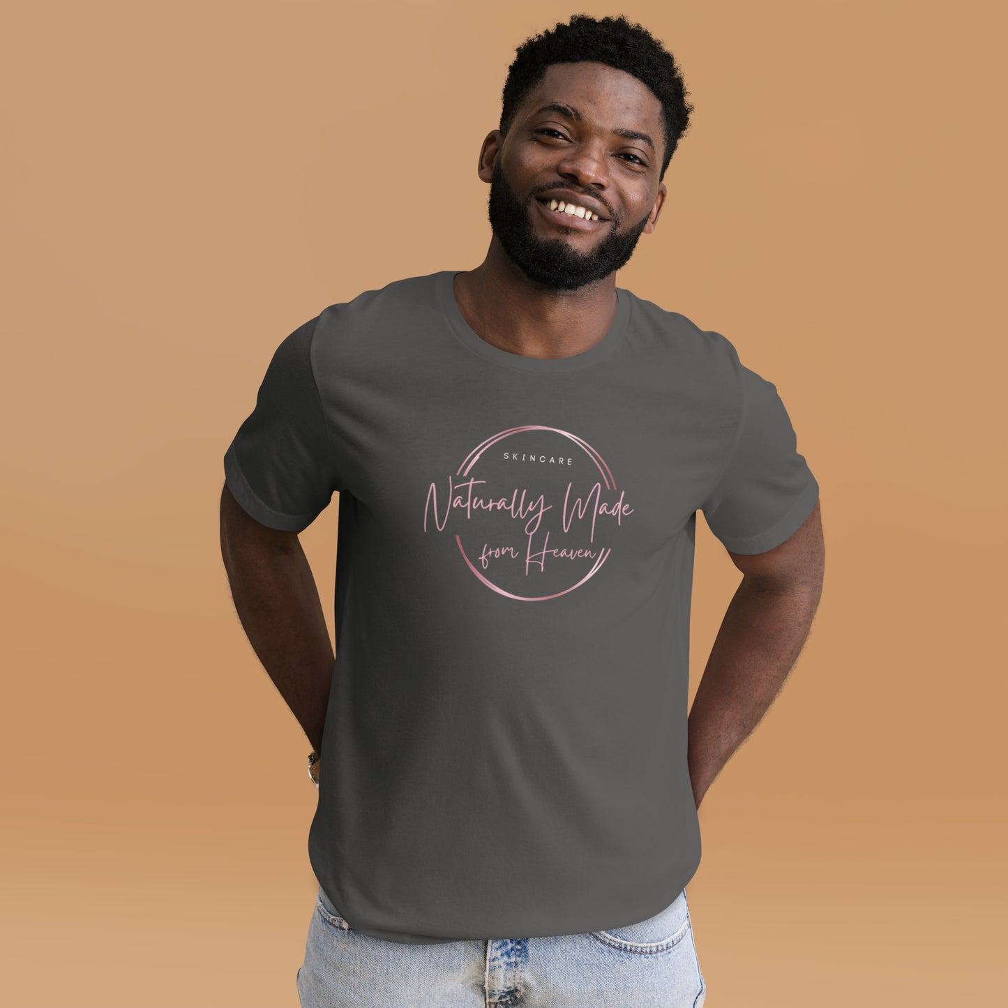 Naturally Made From Heaven Branded Logo Unisex t-shirt