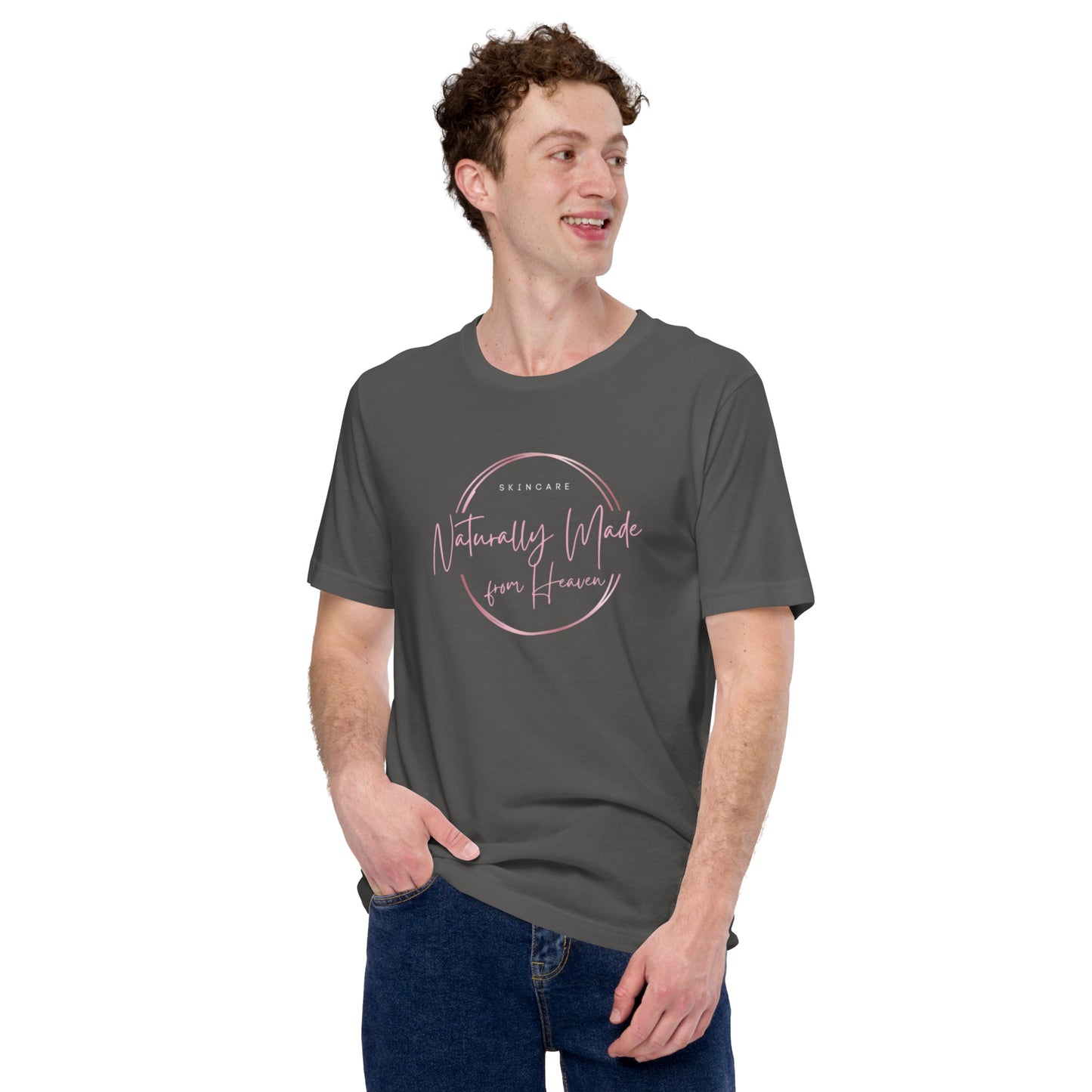 Naturally Made From Heaven Branded Logo Unisex t-shirt