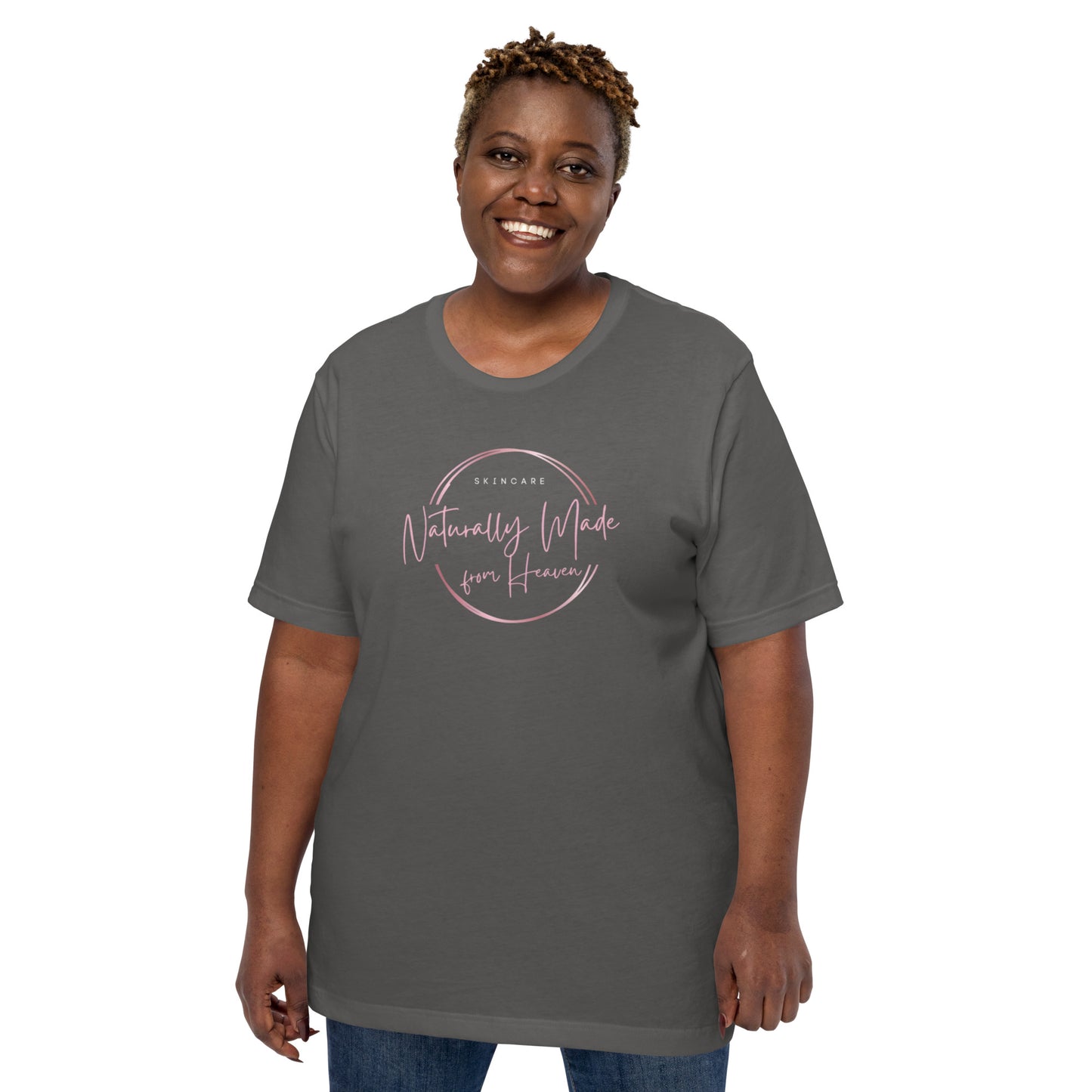 Naturally Made From Heaven Branded Logo Unisex t-shirt