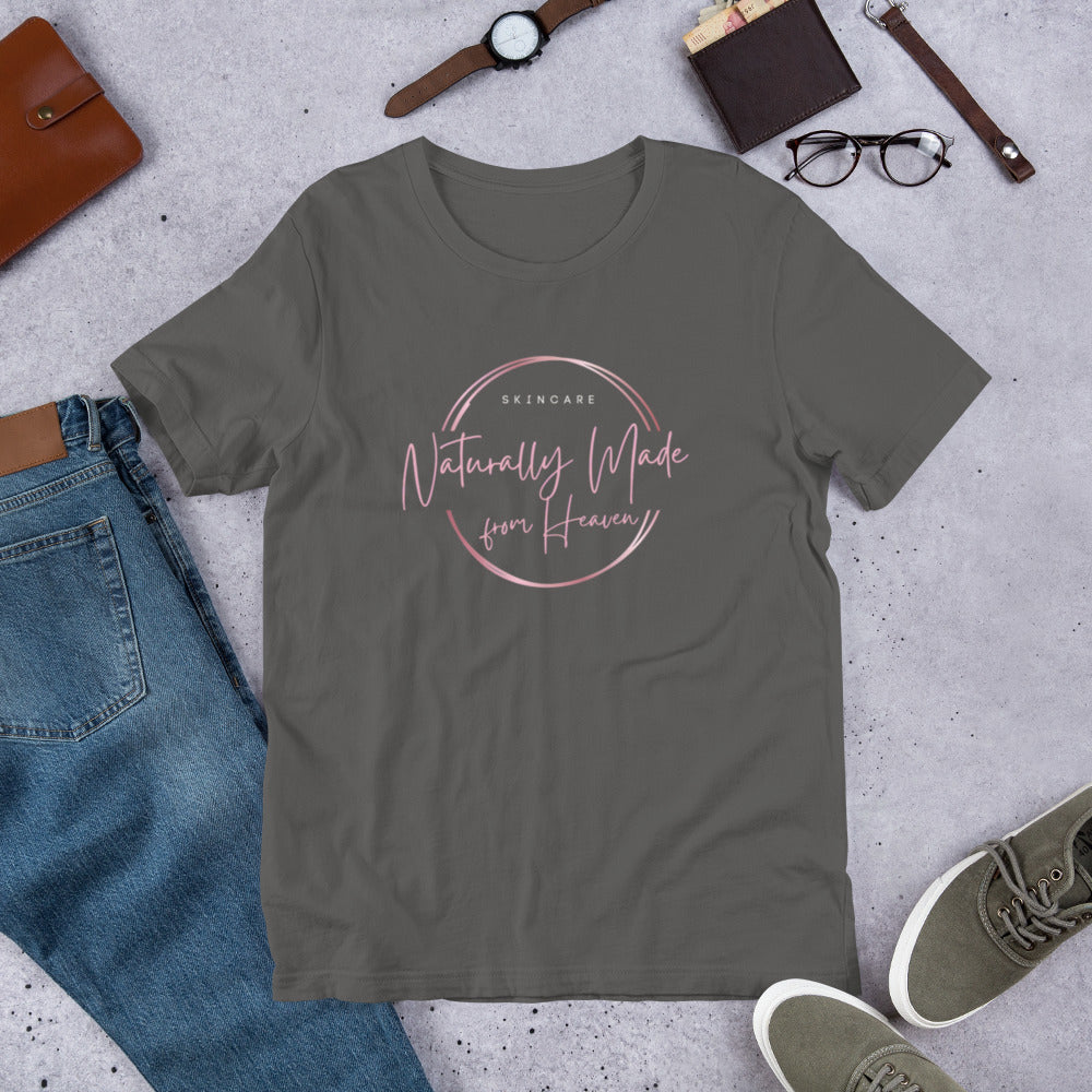 Naturally Made From Heaven Branded Logo Unisex t-shirt