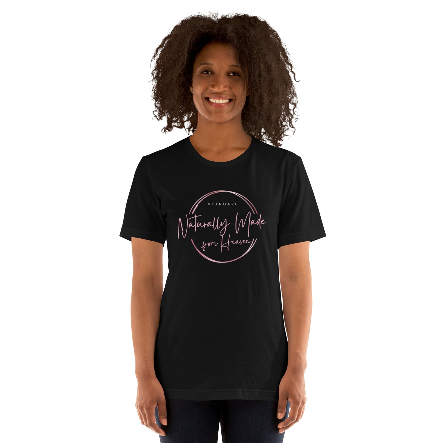 Naturally Made From Heaven Branded Logo Unisex t-shirt