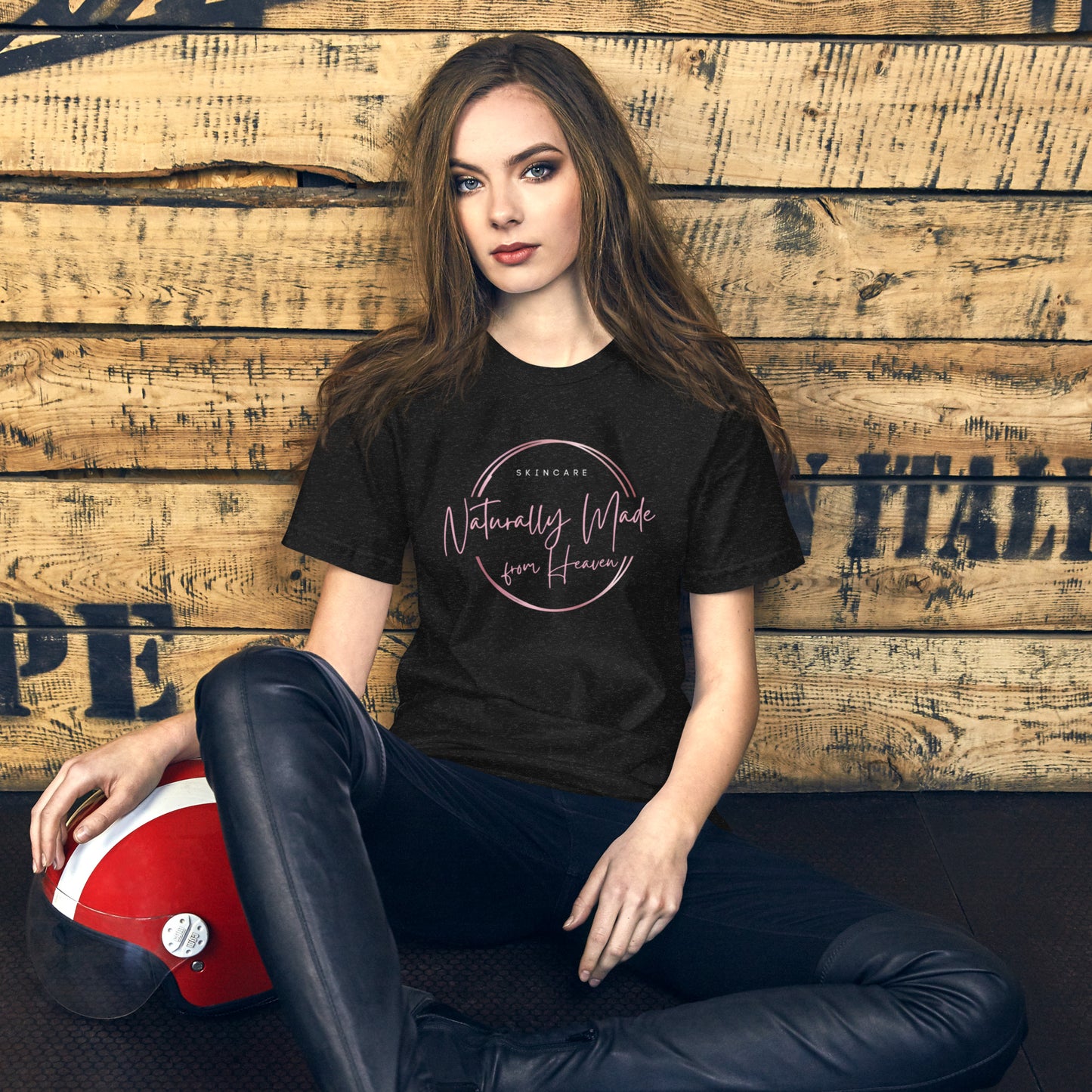 Naturally Made From Heaven Branded Logo Unisex t-shirt